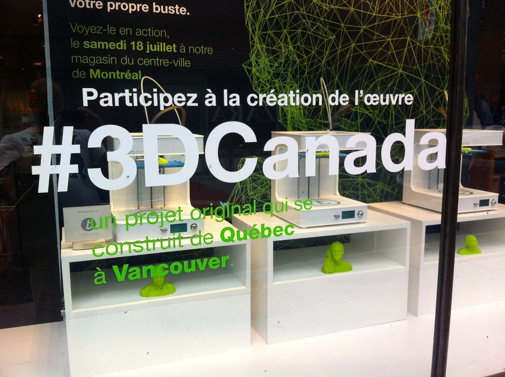 3DCANADA WINDOW DISPLAY