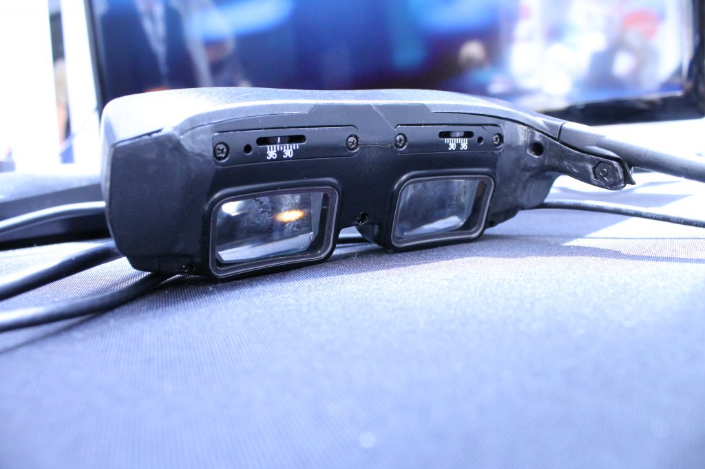 eSight Corporation has developed patented eyewear that enables the legally blind to see.