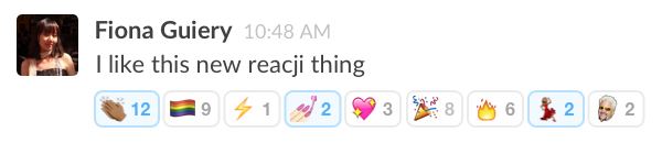 Slack reactions | BetaKit Slack reactions