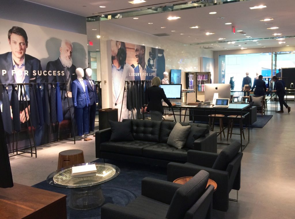 Indochino Showroom Square One 7 | BetaKit indochino