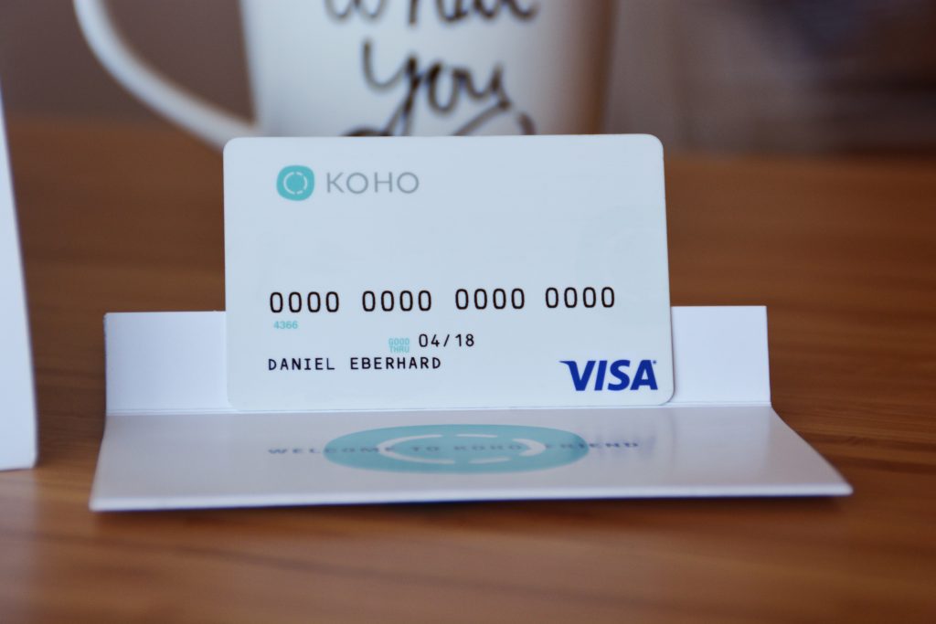 Koho card | BetaKit Koho card