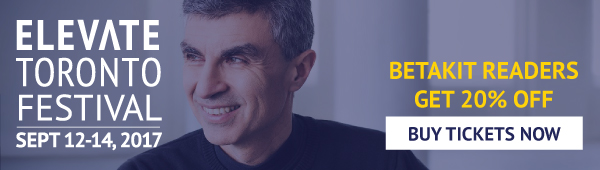 Elevate Toronto festival | BetaKit Elevate Toronto festival