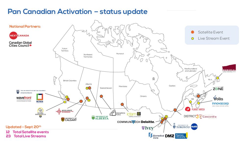 singularityu canada summit national events map | BetaKit singularityu