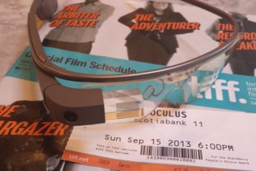 Google Glass at TIFF