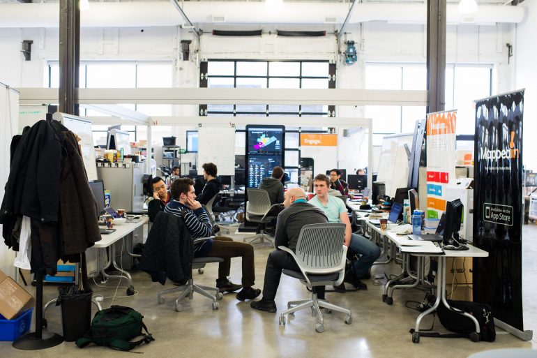 VeloCity Garage Work Area
