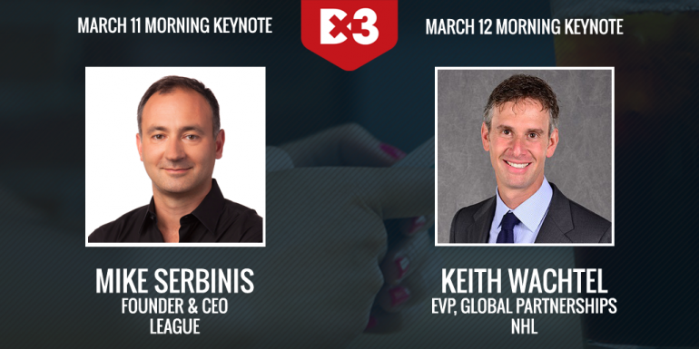 Dx3 2015 keynotes Mike Serbinis and Keith Wachtel