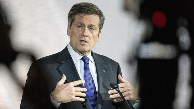 Toronto Mayor John Tory