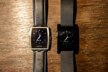 Pebble Steel smartwatch