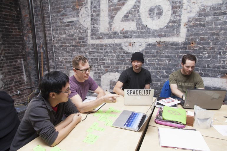 Emily Carr students with spacelist