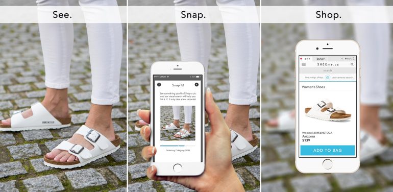 Slyce SHOES.COM partnership