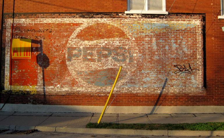 Pepsi sign