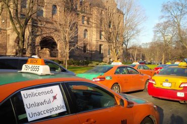 UberX Toronto protests