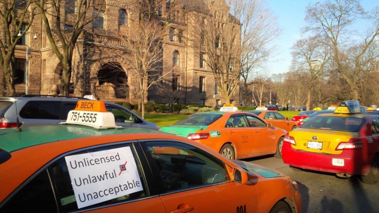 UberX Toronto protests