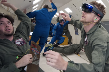 HoloLens in space
