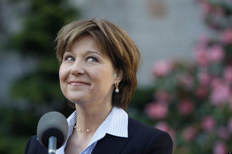 BC Premier Christy Clark