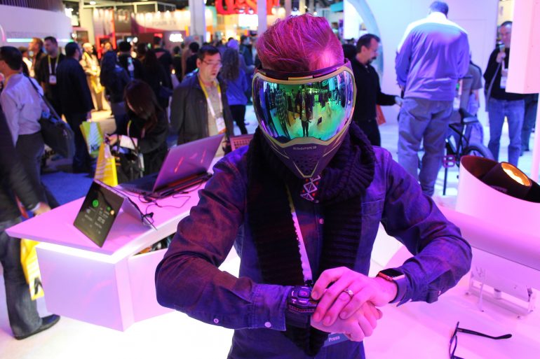 Tom Emrich CES wearables