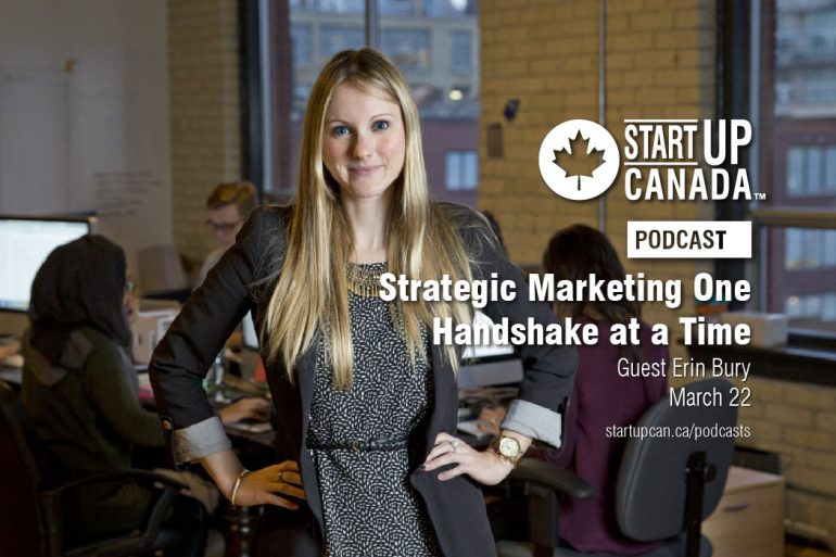 Startup Canada Podcast Erin Bury