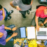 Startup Team Working