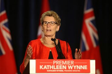 Ontario Premier Kathleen Wynne
