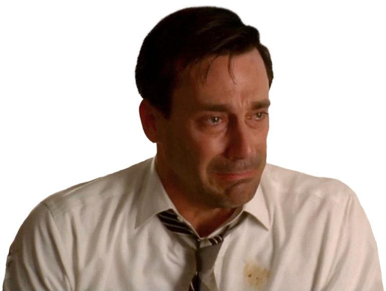 sad Don Draper