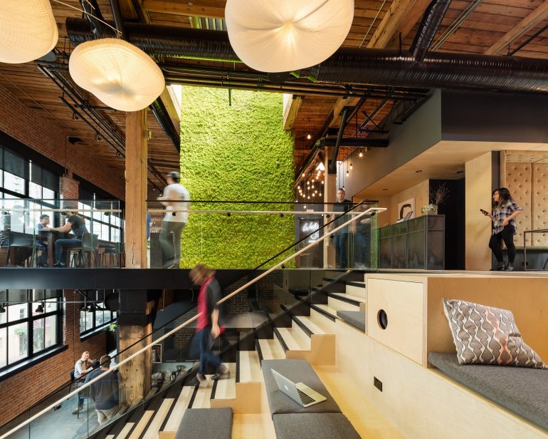 Slack office tour in Vancouver