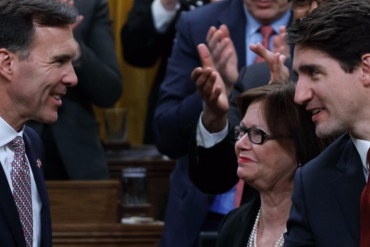Finance Minister Bill Morneau and Prime Minister Justin Trudeau