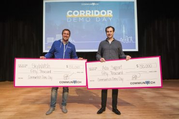 Communitech Rev Demo Day SkyWatch and Ada Support