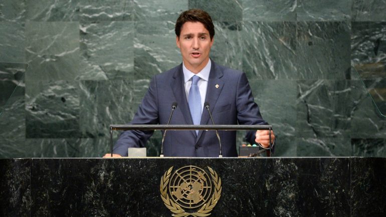 Justin Trudeau UN speech