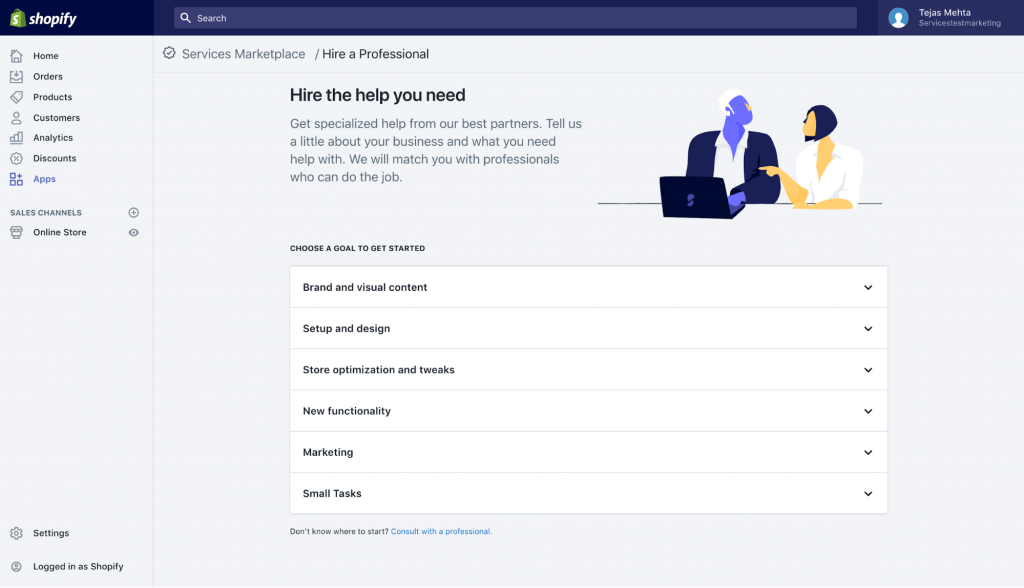 Shopify Services Marketplace | BetaKit Shopify Services Marketplace