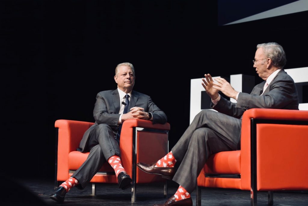 Al Gore and Eric Schmidt Elevate 2018