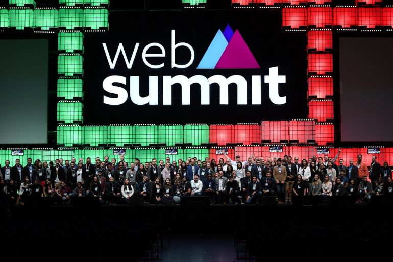 Canada delegation at Web Summit