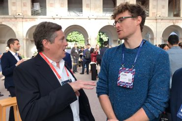 Toronto Mayor John Tory and Paddy Cosgrave