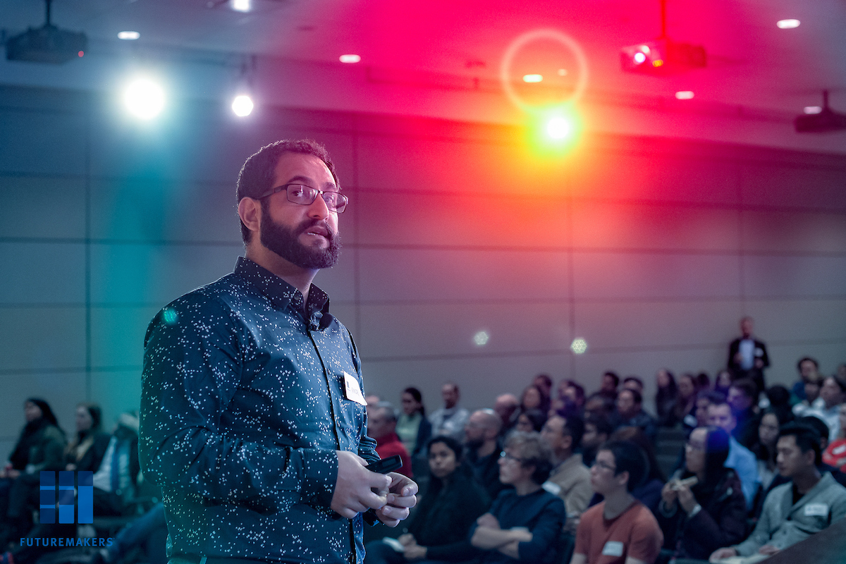 Amir Feizpour, senior data science manager at RBC. | BetaKit Amir Feizpour, senior data science manager at RBC.