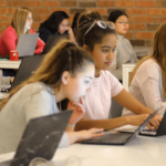 Girls Learning Code