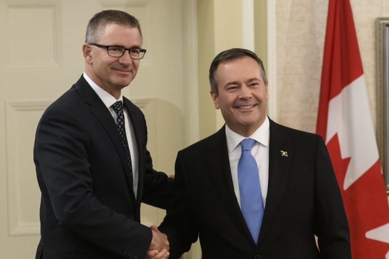 Jason Kenney, Travis Toews, Alberta