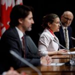 Justin Trudeau and Chrystia Freeland