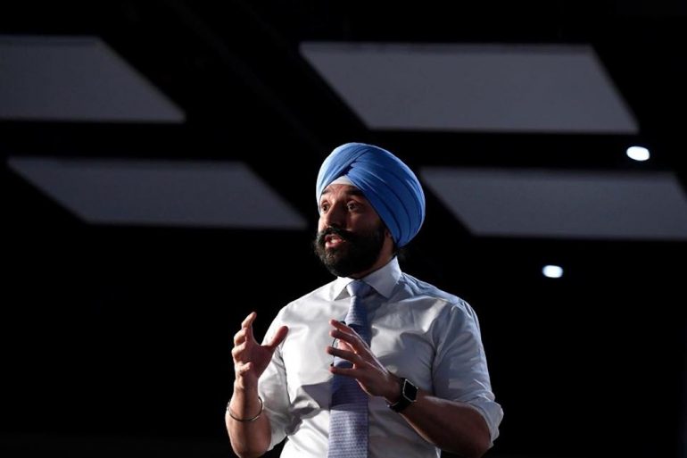 Minister Navdeep Bains