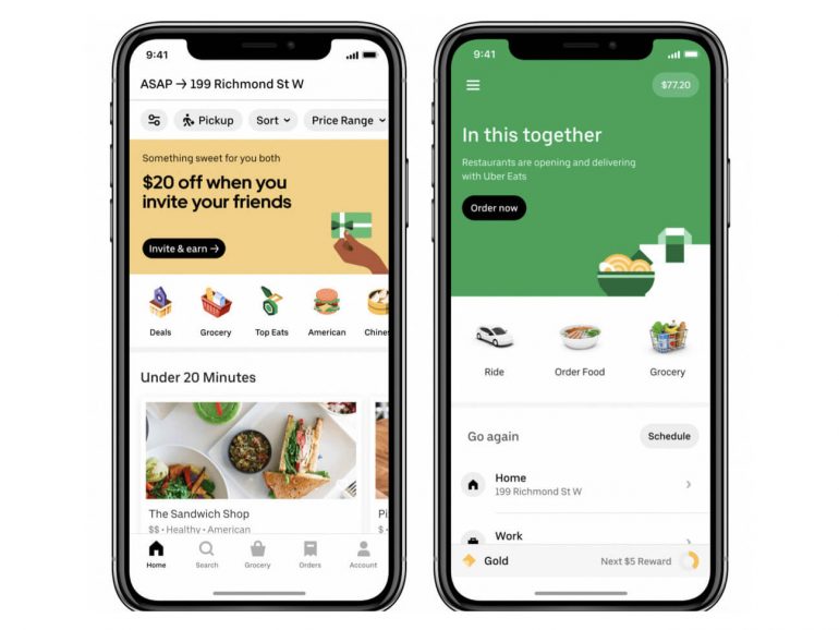 Uber grocery delivery