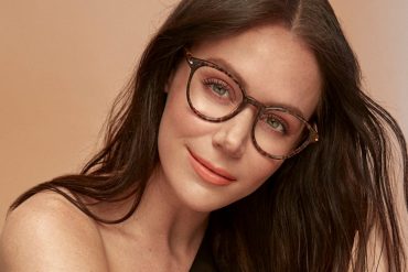 Tessa Virtue modelling BonLook glasses