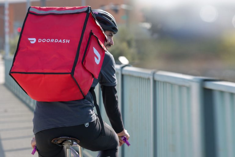 DoorDash worker