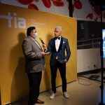 Riaz and Potluck at Technology Impact Awards