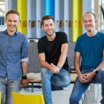 Staffbase founders sitting together