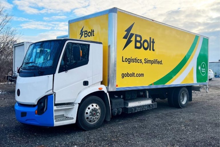 Bolt Logistics EV truck