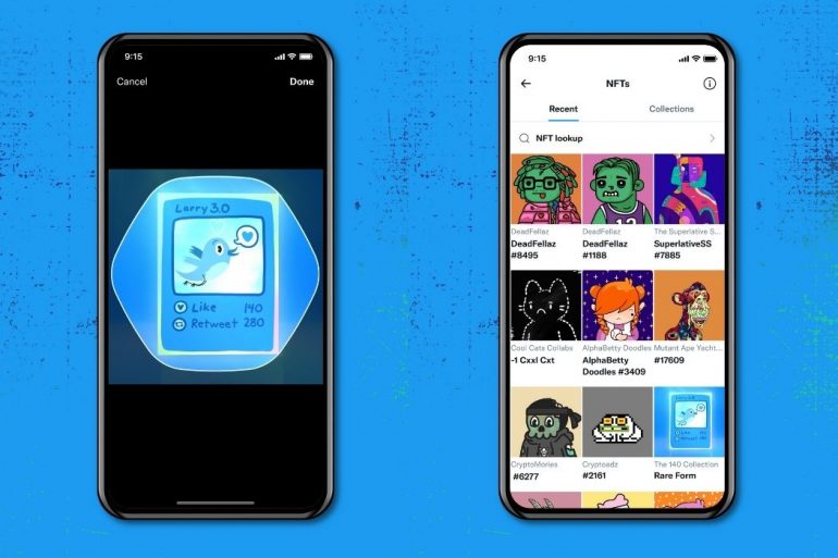 Twitter NFT profile pictures