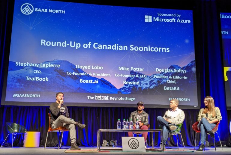 SAAS NORTH 'soonicorns' panel