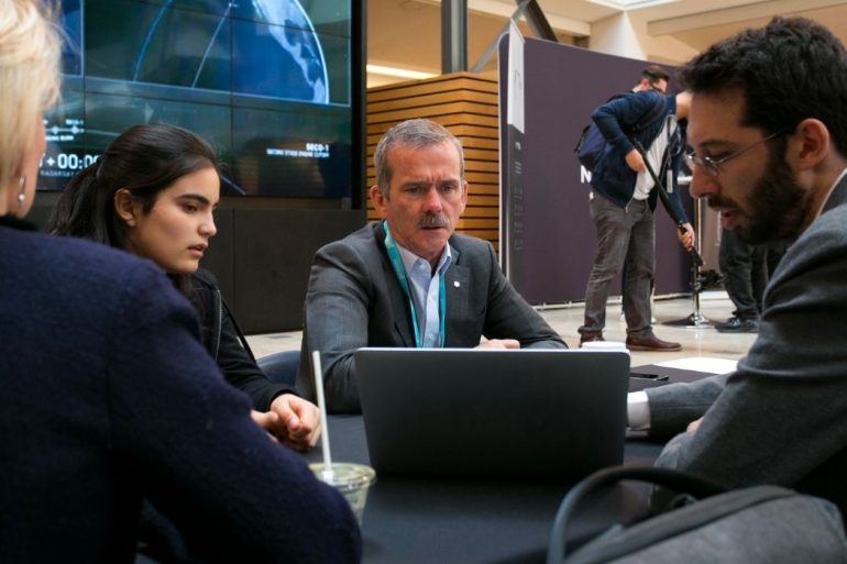 Creative Destruction Lab space stream Chris Hadfield