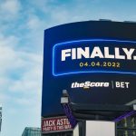 theScore Bet billboard