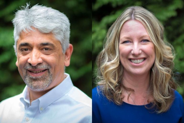 Hashim Mitha and Sarah Morton of MeetAmi