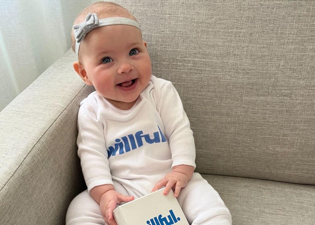 Erin Bury and Kevin Oulds' baby. June 2022 | BetaKit