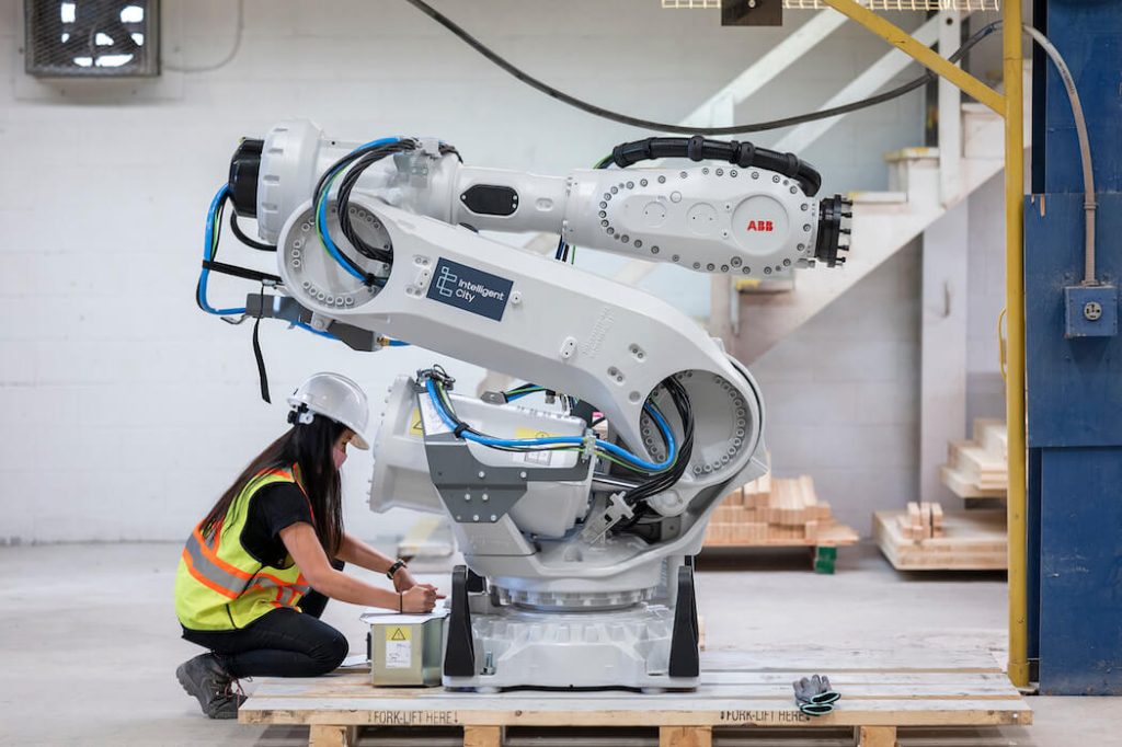 Intelligent City robots at manufacturing plant | BetaKit
